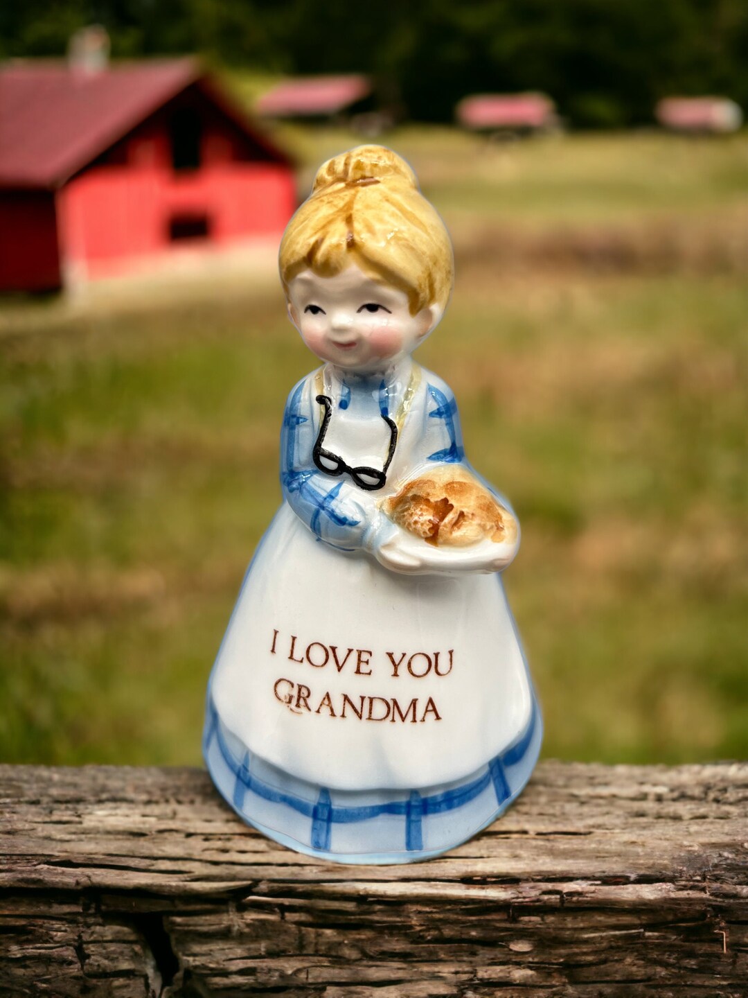 Bell for Grandma, Vintage Ceramic Bell, Norcrest Japan, Kitschy Gift - Etsy