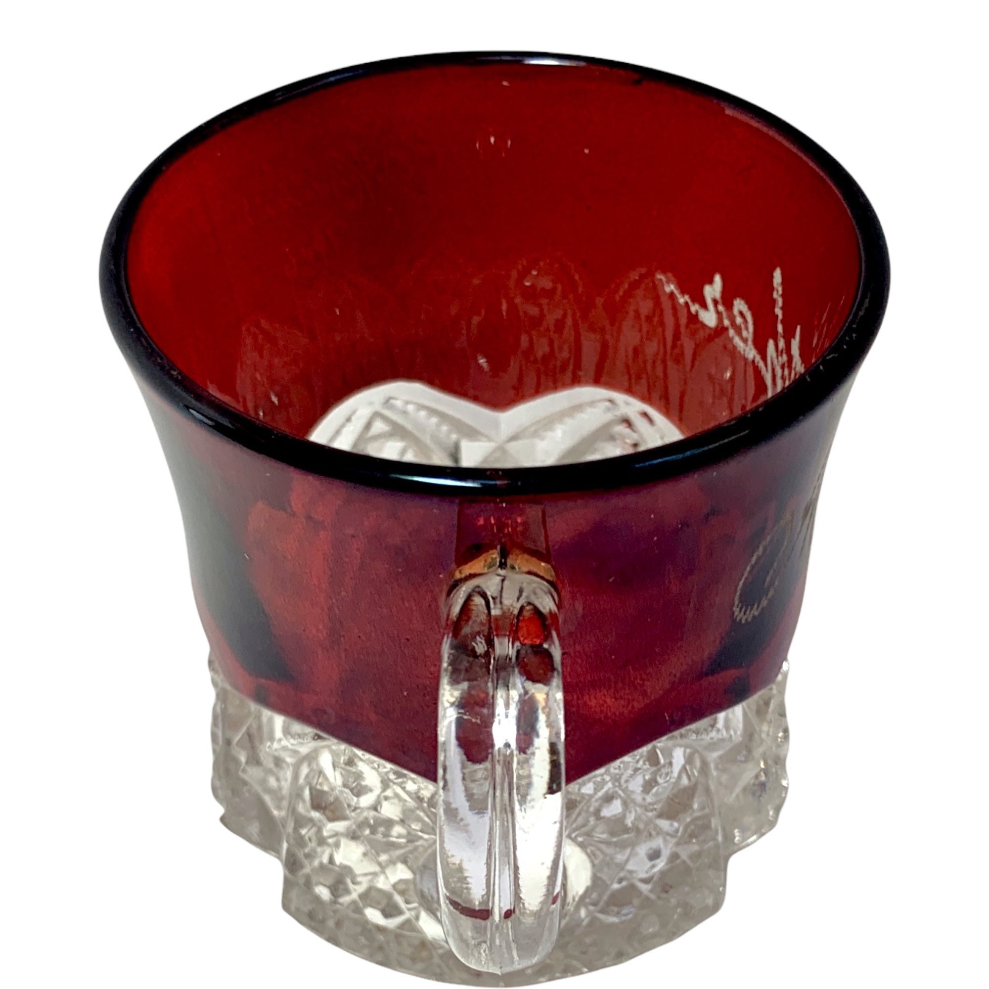 EAPG Duncan and Miller 1906 Antique Fair Souvenir Cup Ruby Etsy