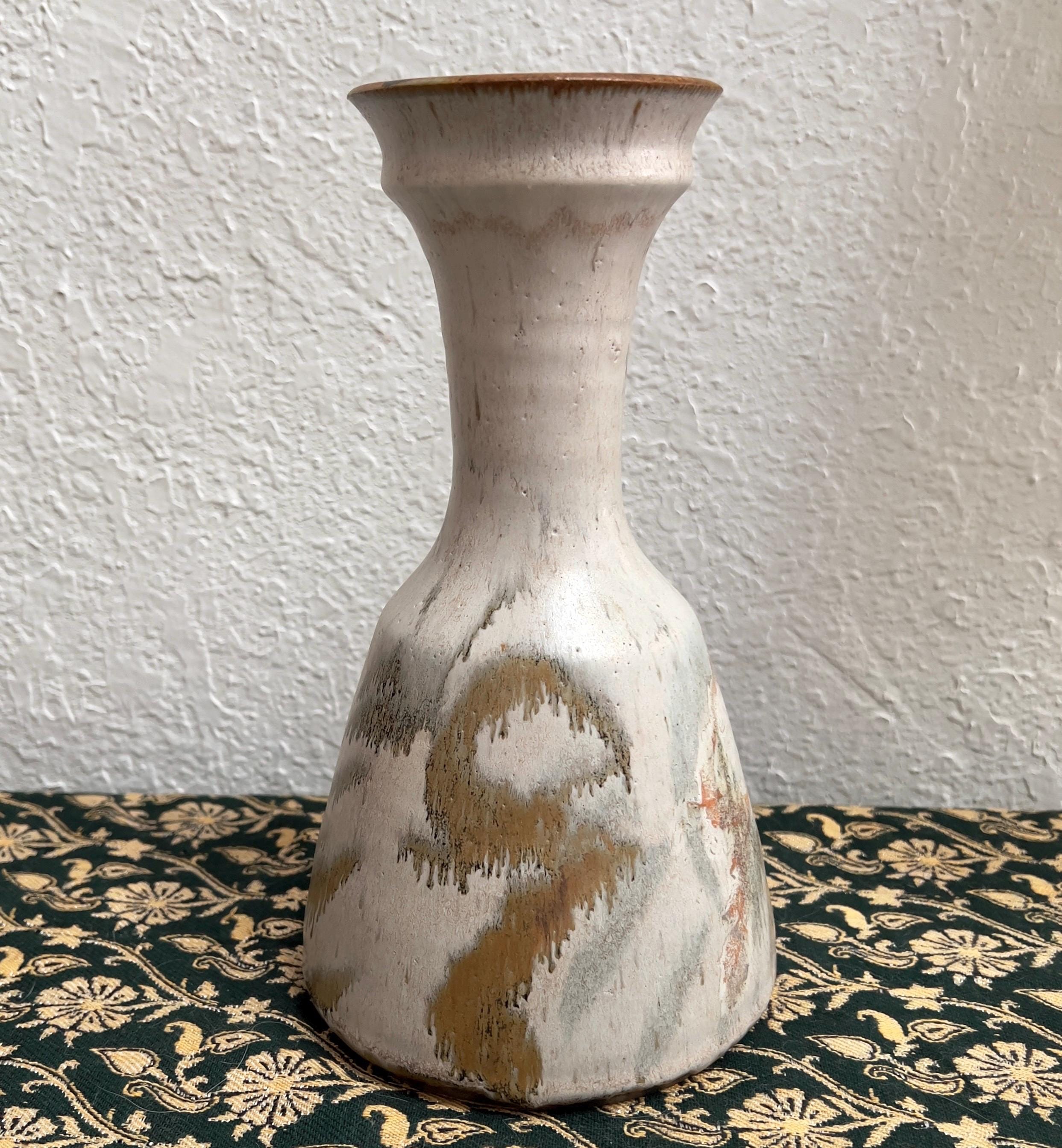 Hand Thrown Pottery Vase, Large Vintage Studio Pottery, - Etsy
