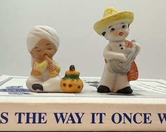 Vintage 1950s  Made in Japan International Stereotype Figurines