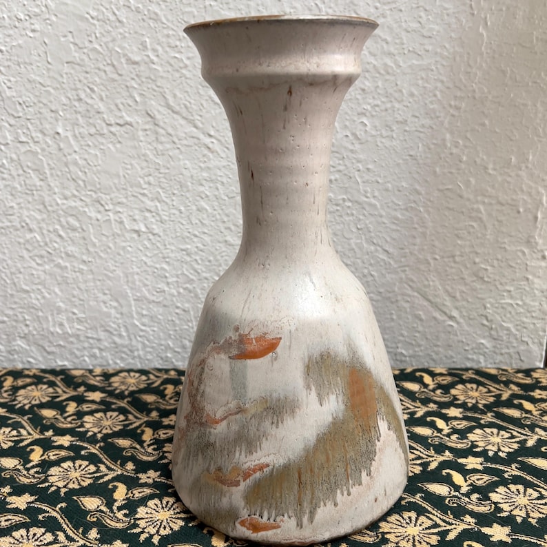 Hand Thrown Pottery Vase, Large Vintage Studio Pottery, - Etsy