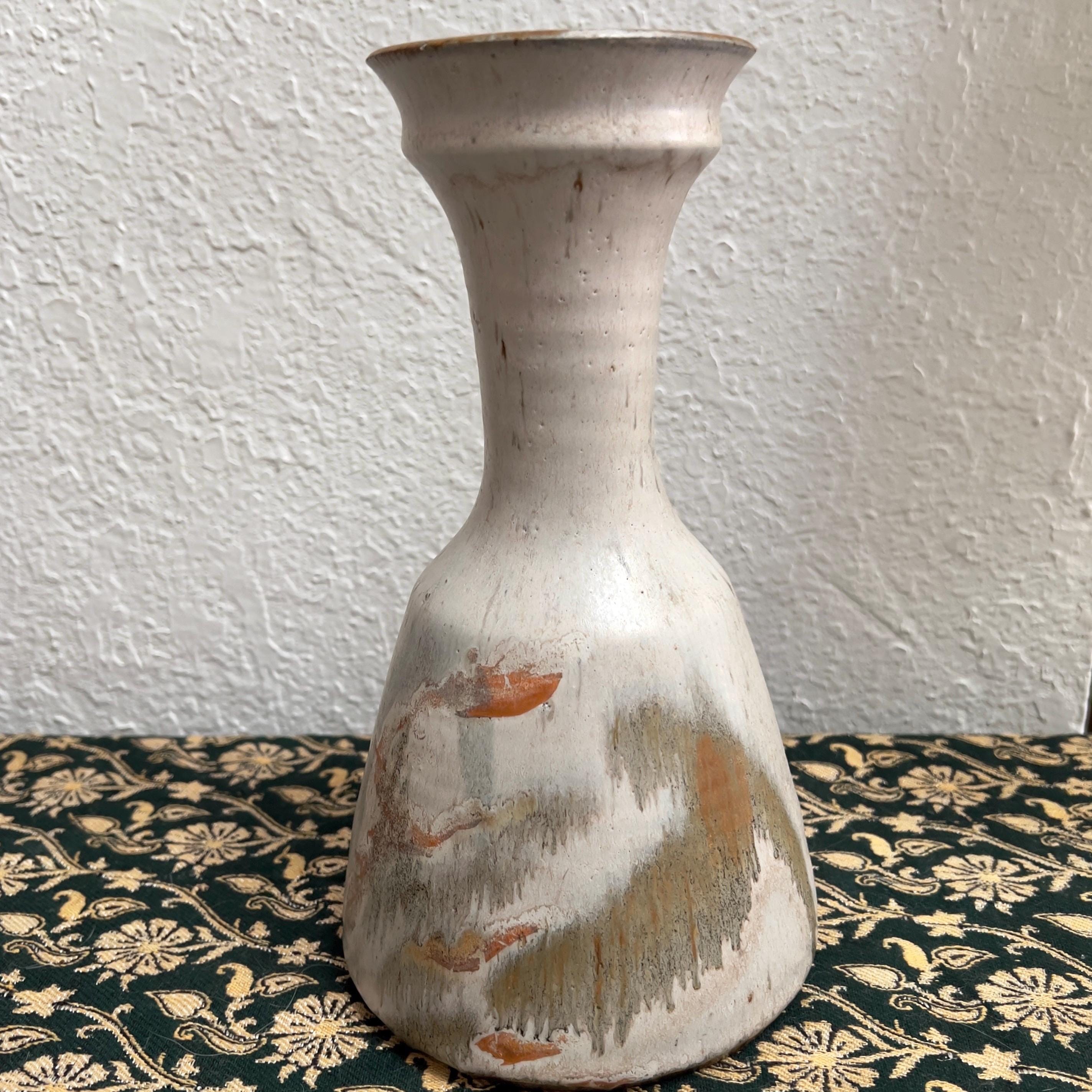 Hand Thrown Pottery Vase, Large Vintage Studio Pottery, - Etsy