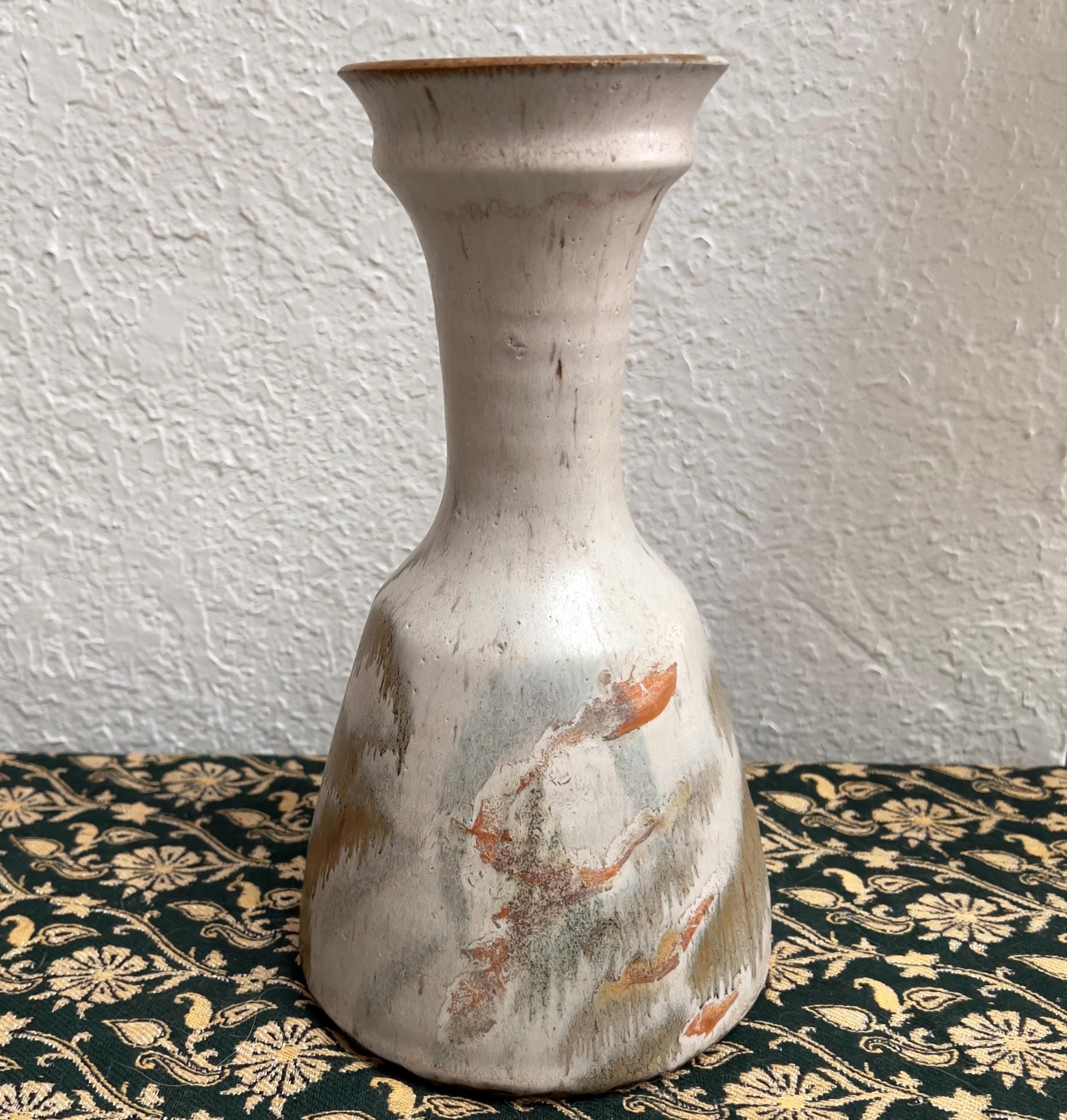 Hand Thrown Pottery Vase, Large Vintage Studio Pottery, - Etsy