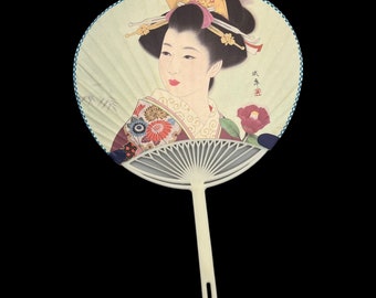 Traditional Japanese Art Fan