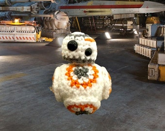 Crochet BB-8 Amigurumi (Finished Product)
