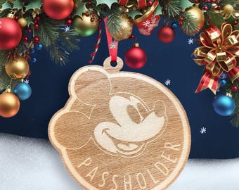 Disney World Old Style Passholder Ornament