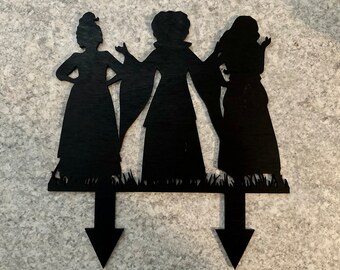 Hocus Pocus Shadow Garden Stake