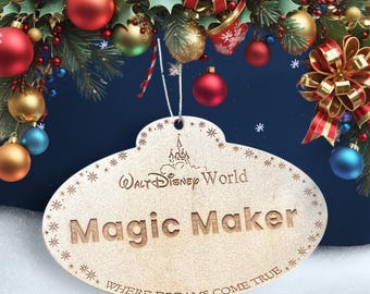 Disney World Cast Member Ornament