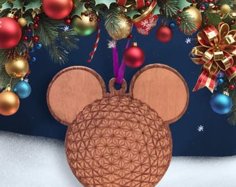 Mickey Mouse Epcot Ornament
