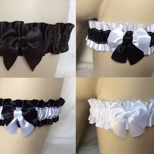 Cinderella Garter Or Set Choose White Or Ivory Bows And