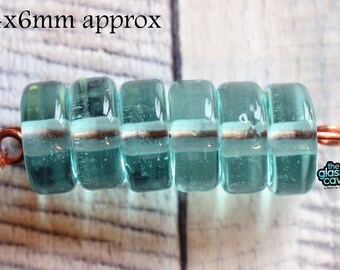 Tonic handgemachte Borosilikat-Lampwork-Scheibenperle 6