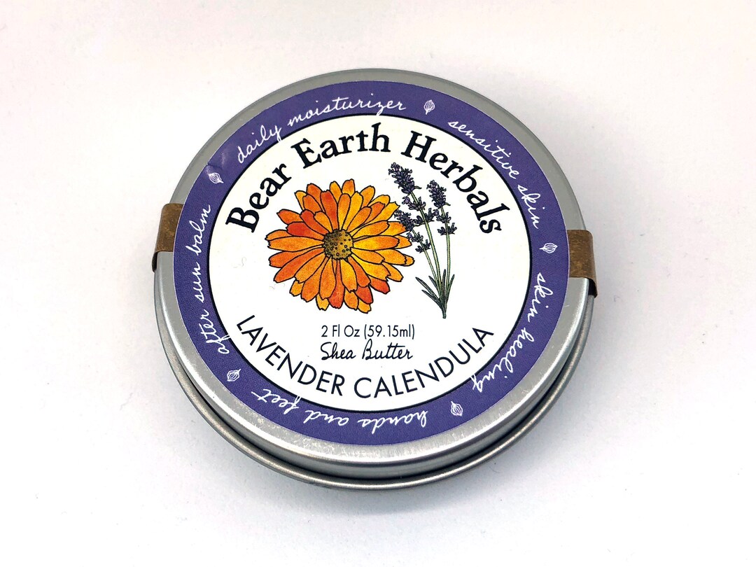 Lavender Calendula Body Butter Cold Infused Apricot Kernal Oil