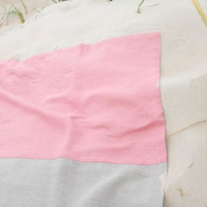 Linen Beach Blanket made of Softened Linen image 5