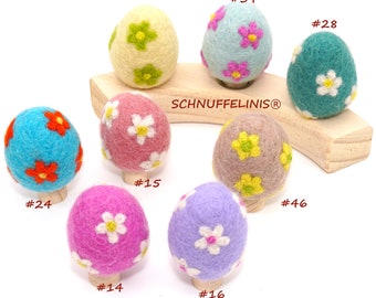 wool felt Easter eggs plug, spring Easter annual wood ring, Easter Grimm decoration, felt wool chicken, happy EASTER nest