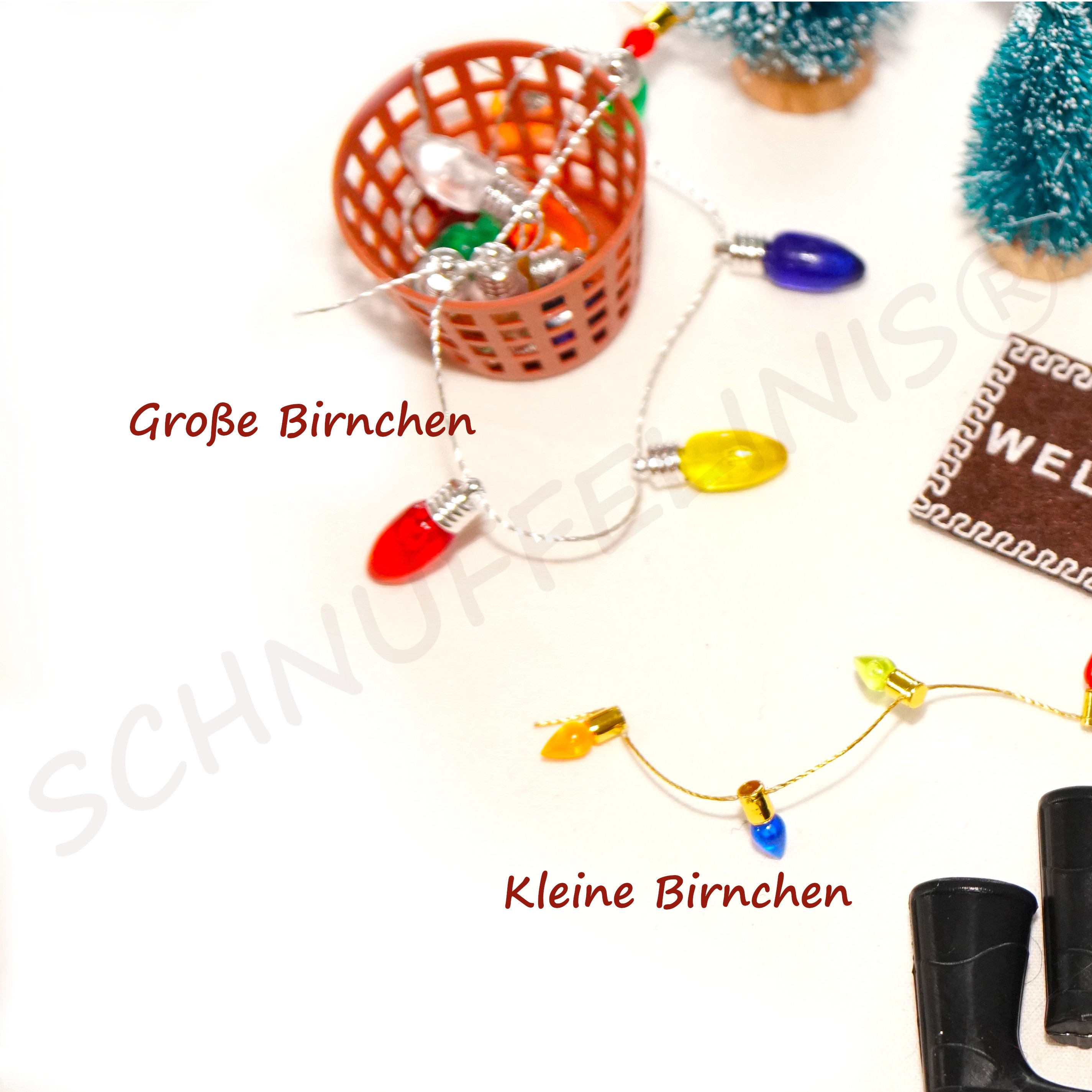 Miniature Light Bulbs, Mini Light Party Chain, Welcome Doormat, Golden Light Bulbs, Miniature Mice Family Supplies, Santa Boots