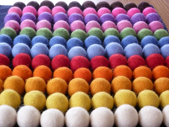 Multi Color Felt Balls