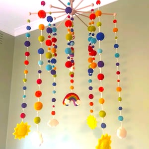 Mobile hanger as Baby crib wood hanger, XXL mobile hanger, arche for Baby mobiles, bamboo rings DIY craft 6 designs for crib hanger