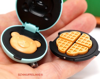 tiny miniatur waffle maker, Stocking stuffer elf door waffle, funny decoration gifts, fairy waffle maker tiny, Mini waffle sets
