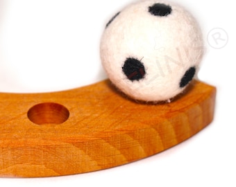 Fussball Motiv Stecker für Jahresringe Waldorf Dekoration, Geburtstagsringe Fußballspieler Stecker Geburtstagstisch Bälle Sport Baseball
