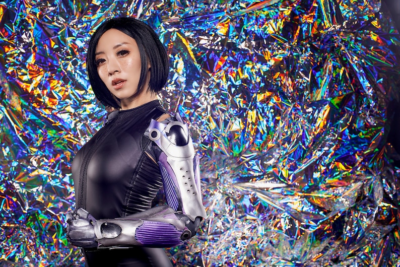 Alita Battle Angel arm armor pattern for cosplay