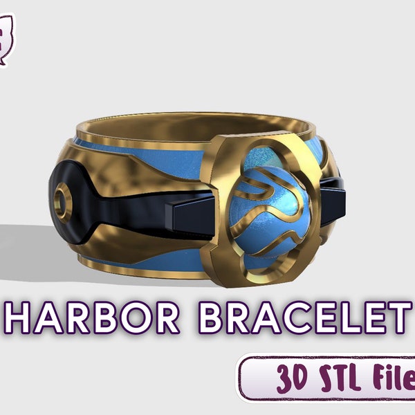 Harbor bracelet Valorant cosplay 3D file prop