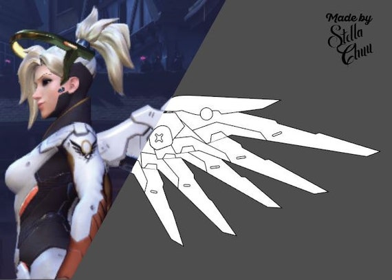 overwatch mercy wings 3d print models overwatch mercy wings 3d print models