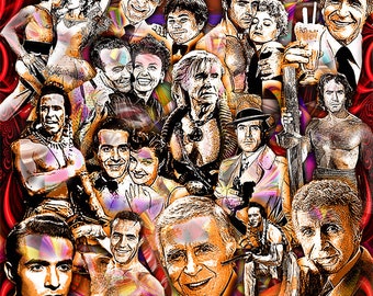 Ricardo Montalban Etsy - ricardo montalban tribute t shirt by ed seeman