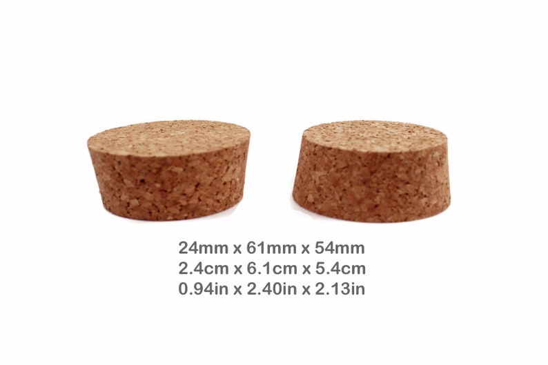 Tapered Cork Bung Bungs Stopper Bottle Jar carboy Cap home Etsy