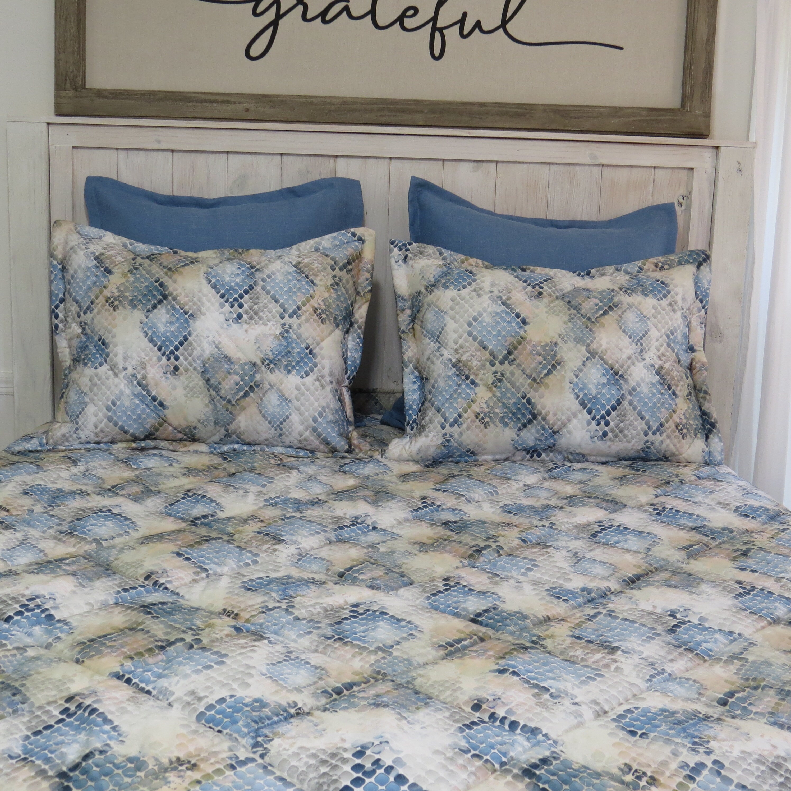 Family Bed Bedspread/quilted Family Bed Size Bedspread/wyoming Etsy