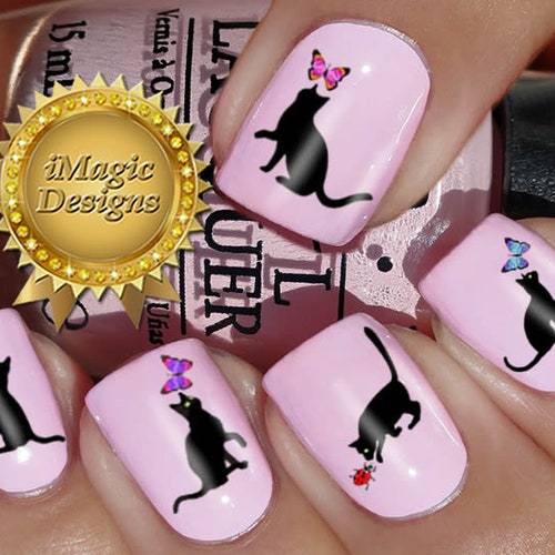 30-paw-print-nail-decals-waterslide-nail-decal-etsy