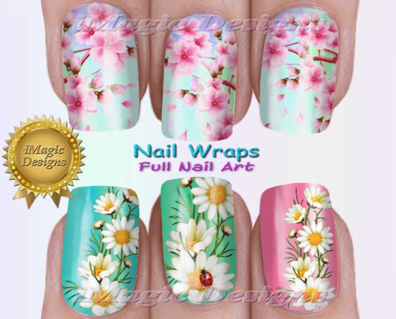 Peel and Stick Nail Wraps - wide 7