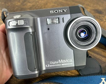 Sony Mavica MVC-FD85 1.3MP Digital Camera - Tested & Working No Battery