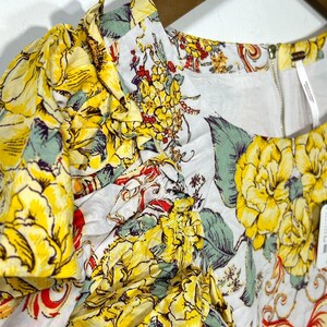 Free People Floral Mini Dress XS image 10