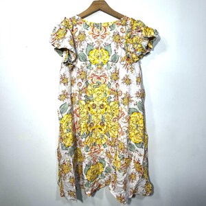 Free People Floral Mini Dress XS image 2