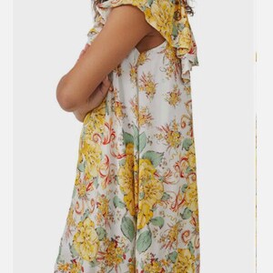 Free People Floral Mini Dress XS image 5