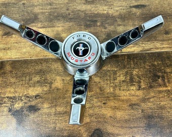 65 66 Mustang Near NOS Original Ford Horn Ring
