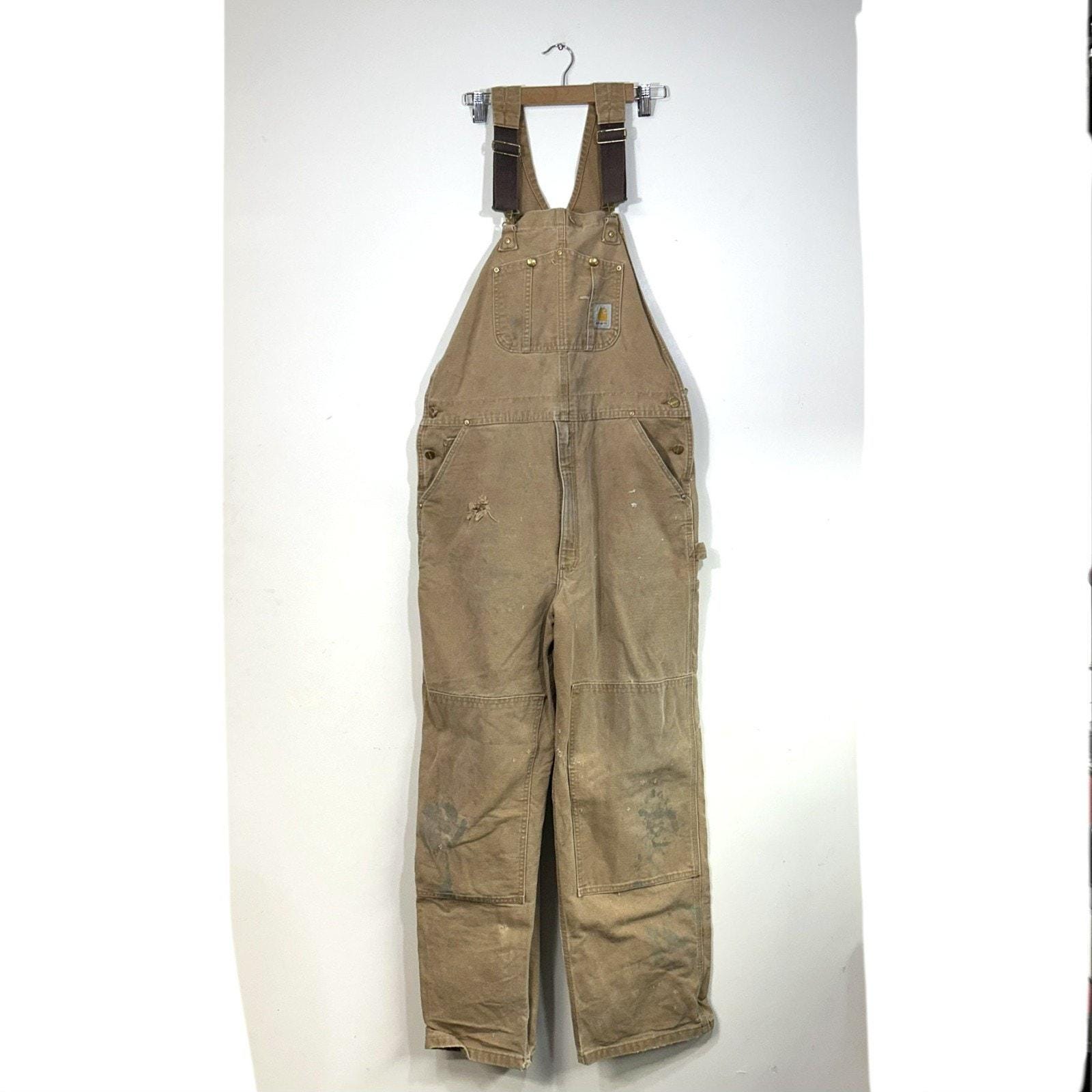 Carhartt Double Knee Overalls - Etsy