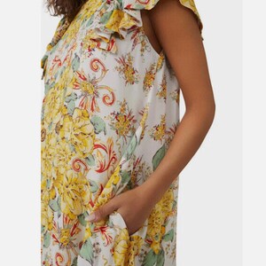Free People Floral Mini Dress XS image 4