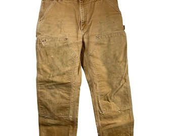 VTG Carhartt Double Front Arbeitshose Herren 36 x 30 USA
