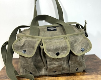 Waxed Canvas Utility Bag - New PRESALE - Water Resistant