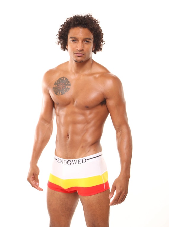 Best Mens Underwear Expert Review Sexy Red Hot Design Native Fit Crotchless  Brief White Yellow Bikini Summer Contour Swimwear Unisex ENDOWED -  New  Zealand