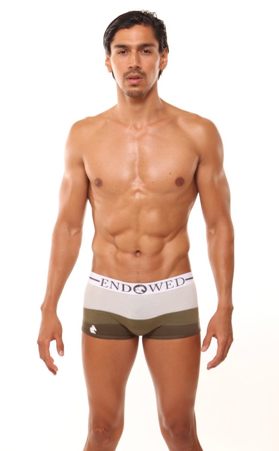 Underwear Native Fit Fusion Unisex Sexy Striped Camo White Forest