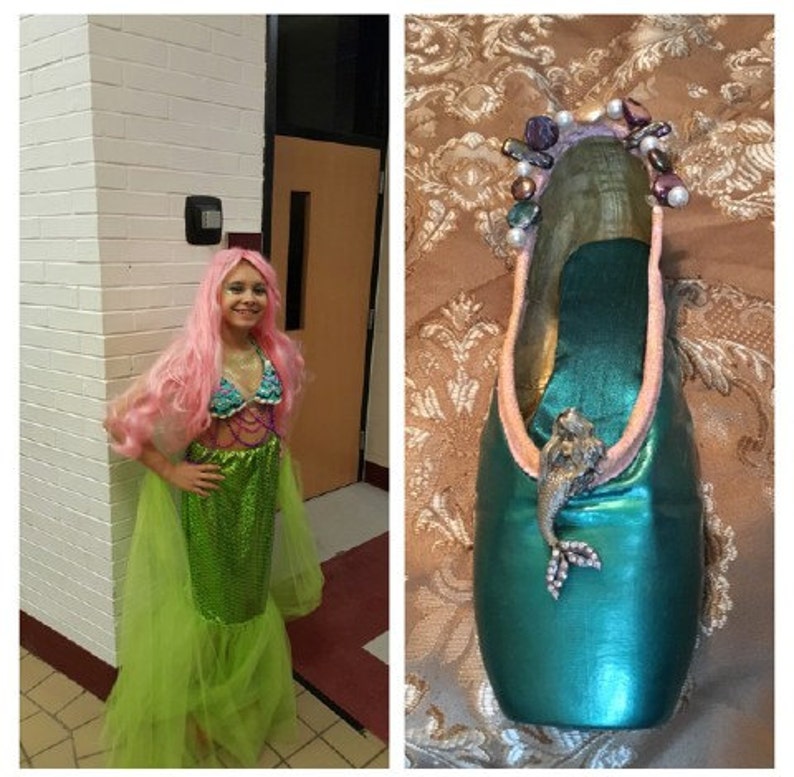 Custom Made Decorative Pointe Shoes Etsy