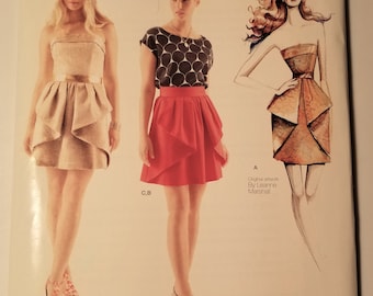 Simplicity Pattern 1689.P5 12-20 Misses Dresses Leanne Marshall Collection