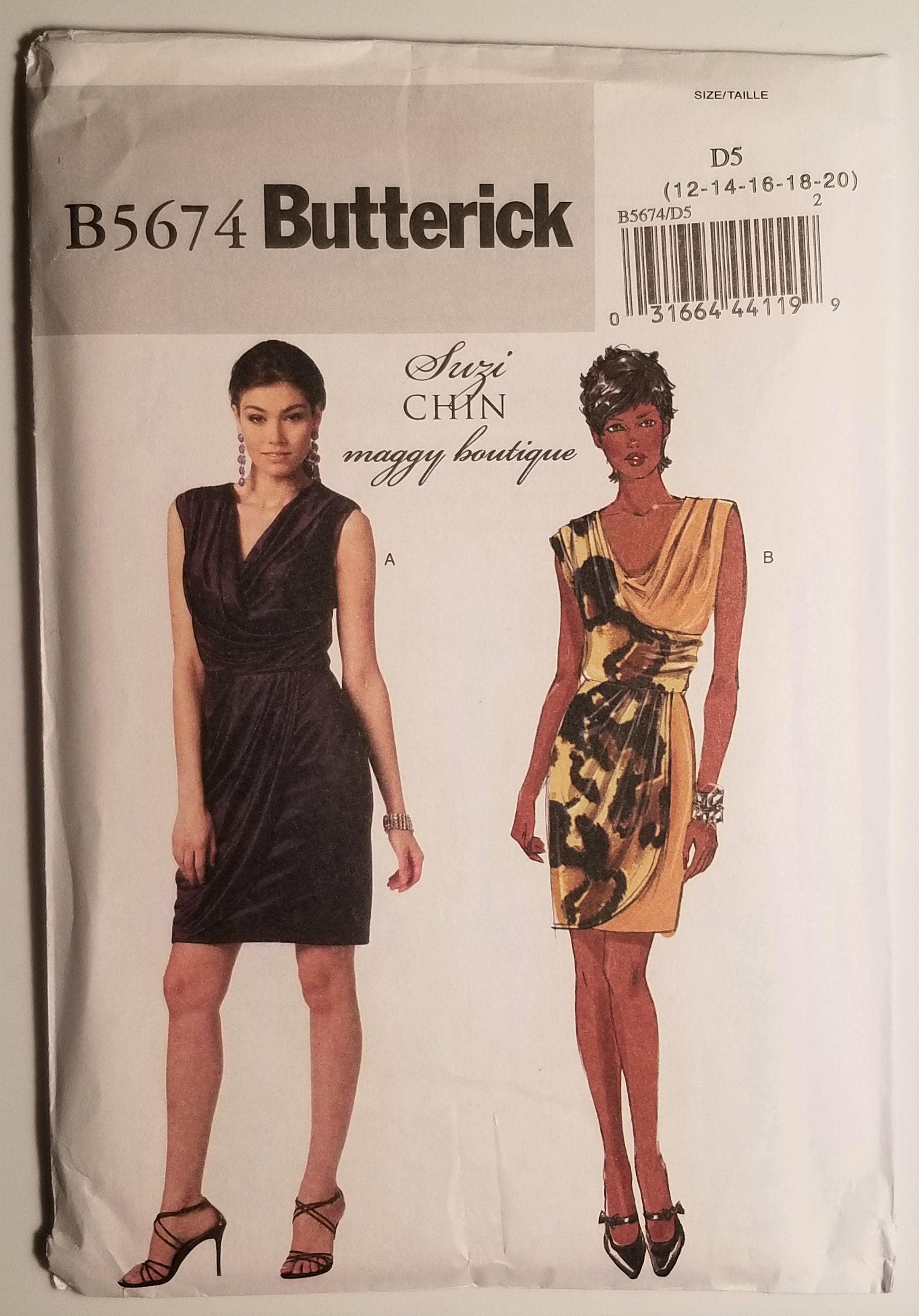 Discontinued Sewing Patterns for sale Only 4 left at 75