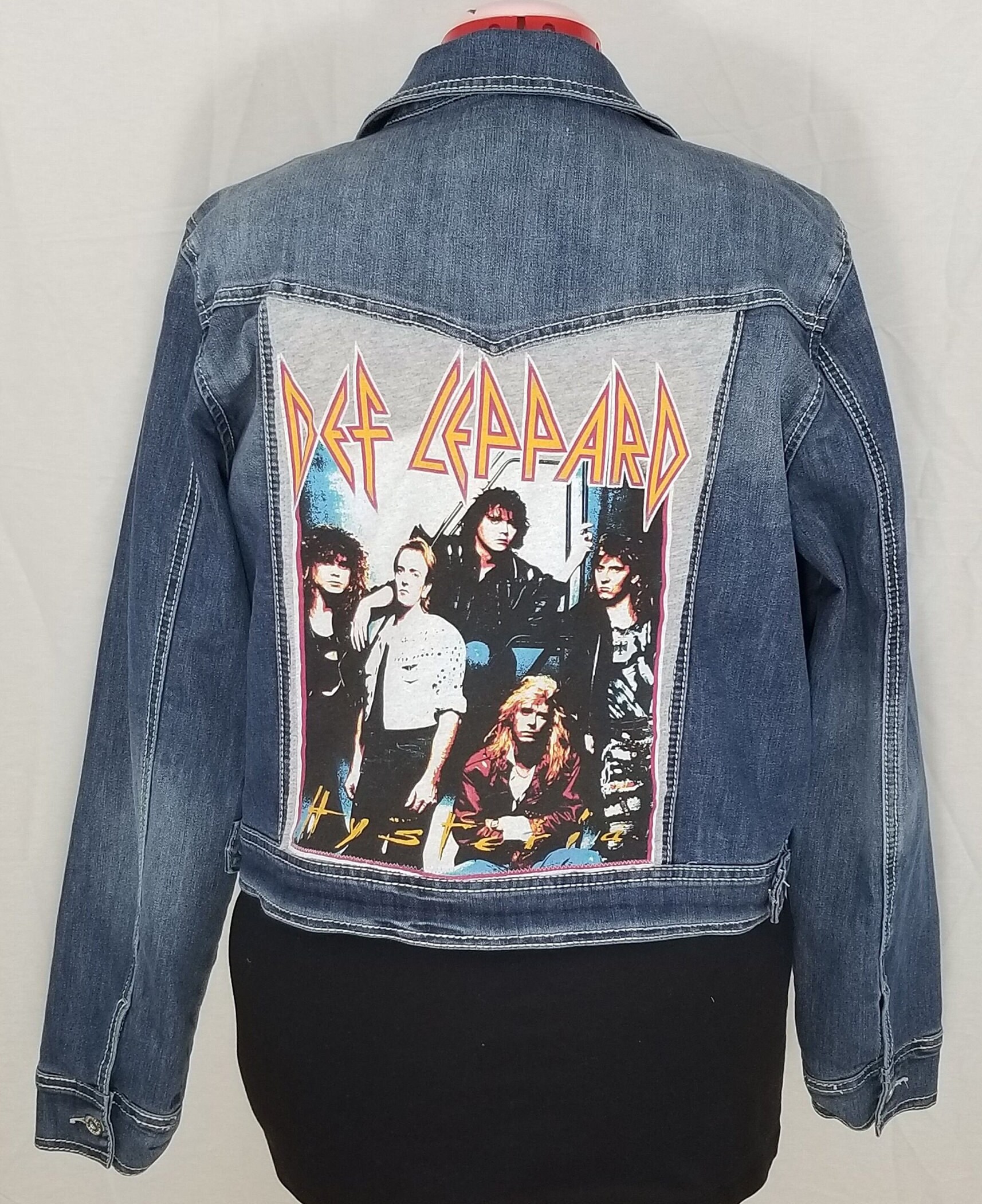 def leppard jean jacket