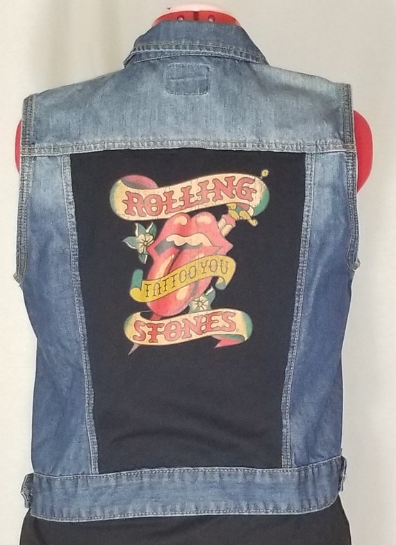 Rolling Stones Women's Upcycled Denim 