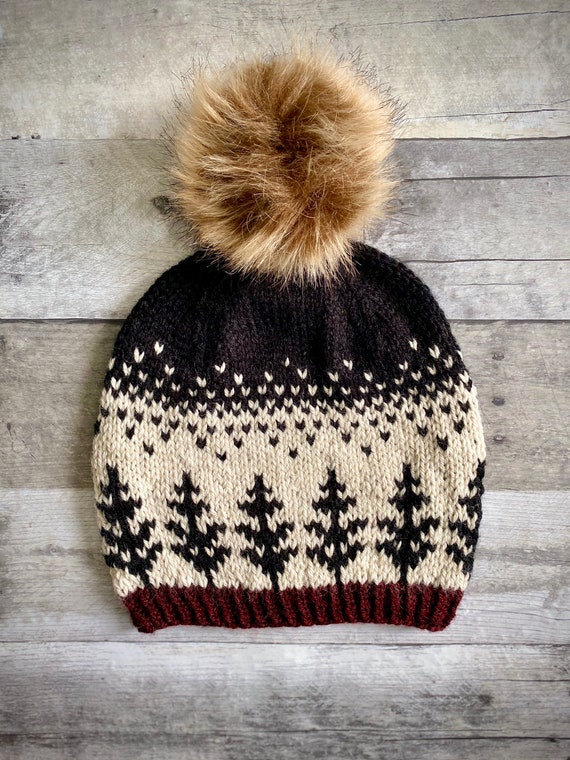 Knit Hat Pattern - Fair Isle Pattern - Fair Isle Hat Pattern  display picture 1