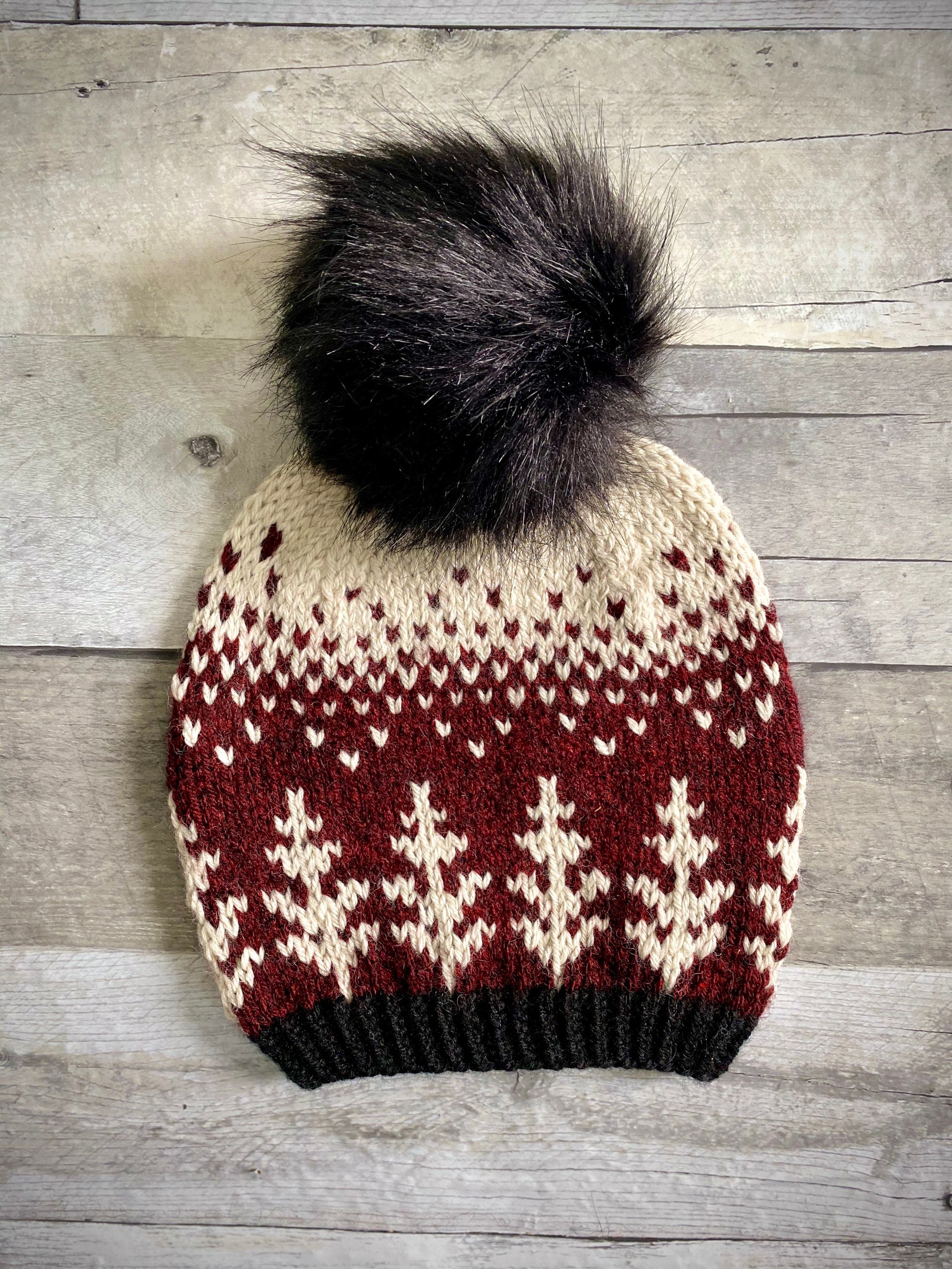 Knit Hat Pattern Fair Isle Pattern Fair Isle Hat Pattern Winter
