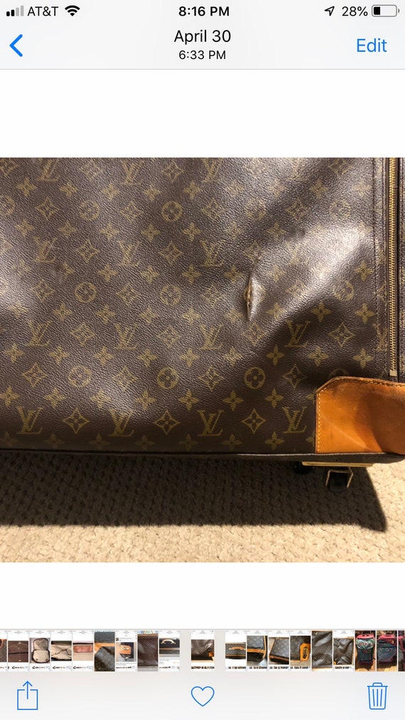 Vintage Louis Vuitton Pullman Rolling Suitcase 